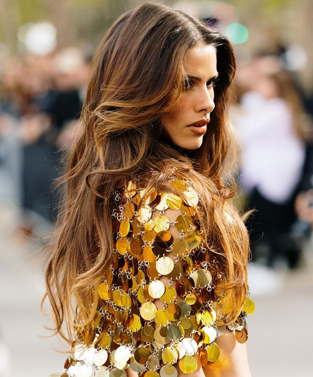 Warm Brown With Golden Blonde Balayage Warm Brown With Golden Blonde Balayage — Hair Color 2027 for Olive Skin