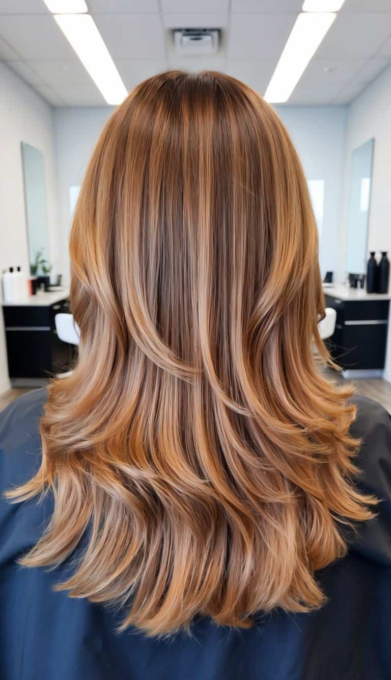 Layered Visual Idea — Caramel Balayage 2027