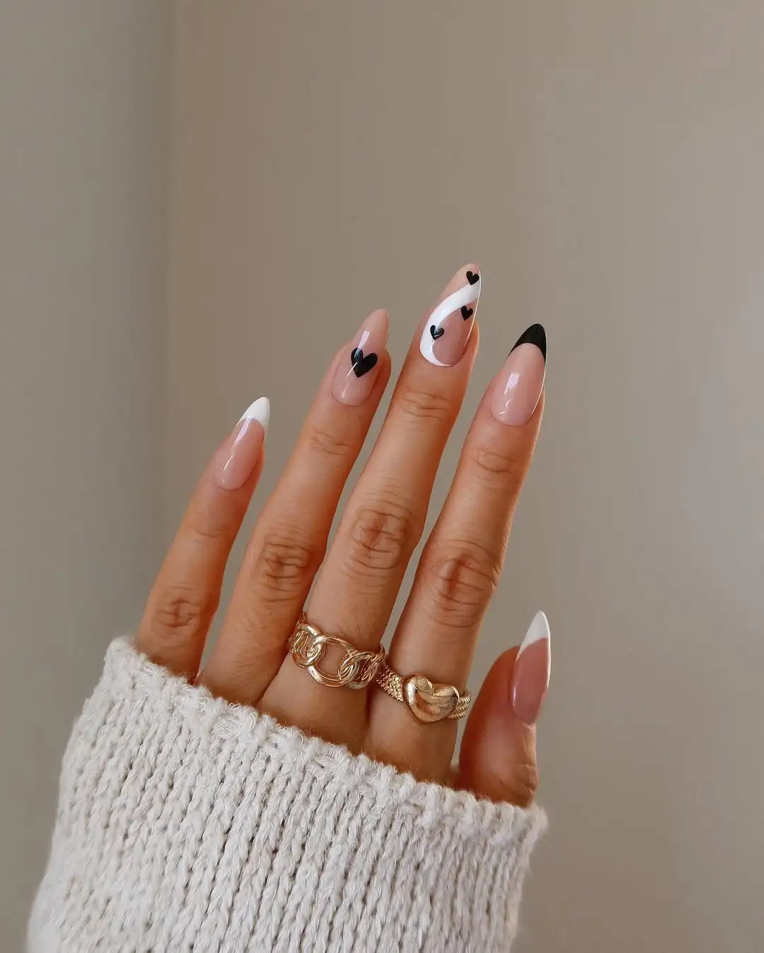 Both Hands Close-Up Visual Idea Both Hands Close-Up Visual Idea — Pink Valentines Nails 2027