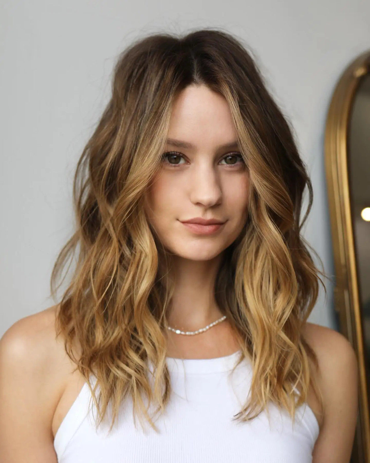 Honey Blonde Balayage Long Layers Honey Blonde Balayage Long Layers — Balayage on Medium Hair 2027