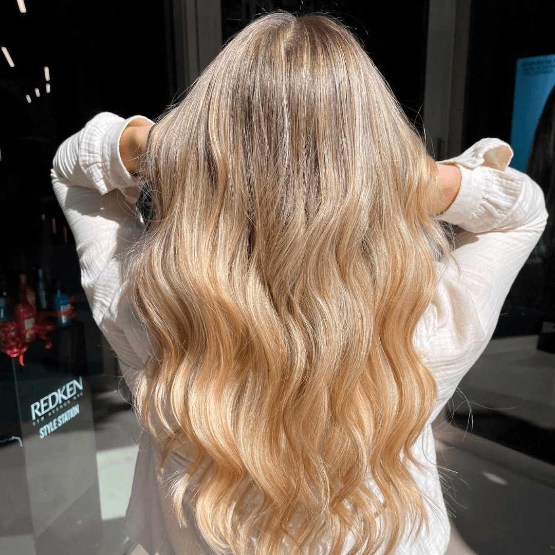Golden Blonde Balayage Visual Idea — Golden Blonde 2027