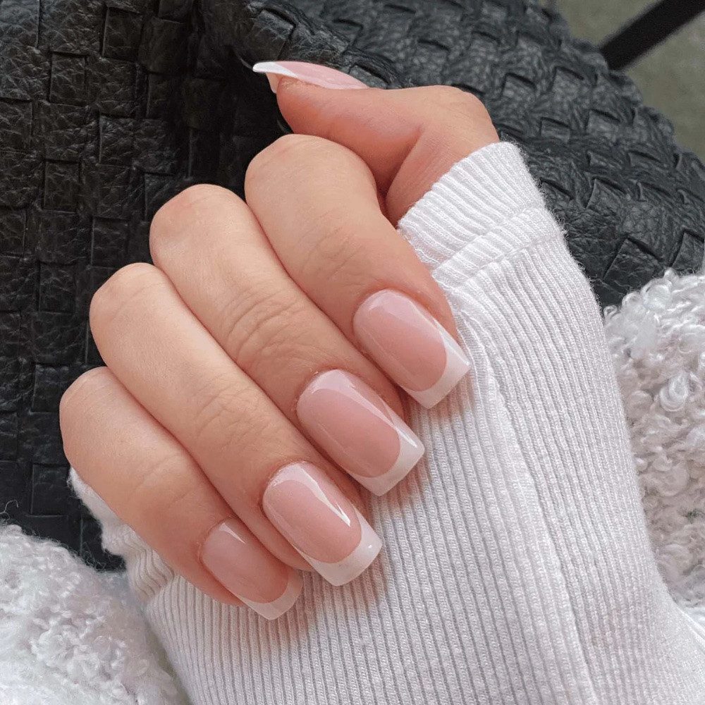 French Tips On All Nails Visual Idea French Tips On All Nails Visual Idea — Nail Extensions 2027