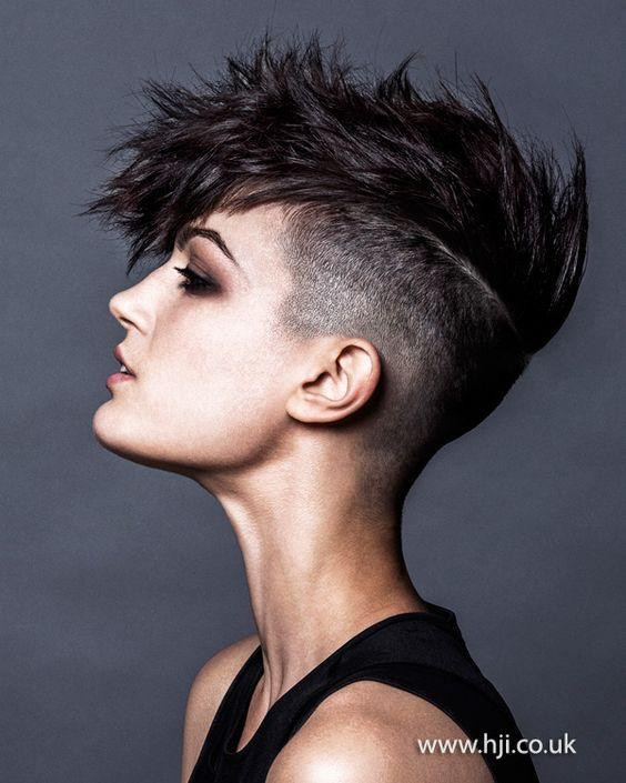 Dramatic Spiky Nape Undercut Crop Dramatic Spiky Nape Undercut Crop — Undercut Pixie 2027