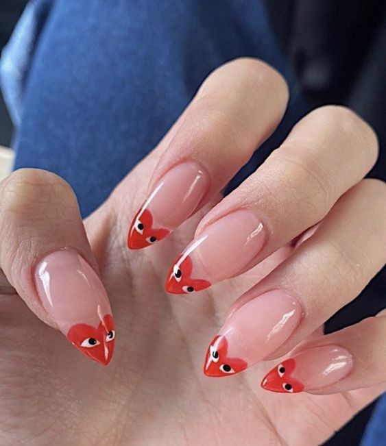 Casual Playful Visual Idea Casual Playful Visual Idea — Heart Nails 2027
