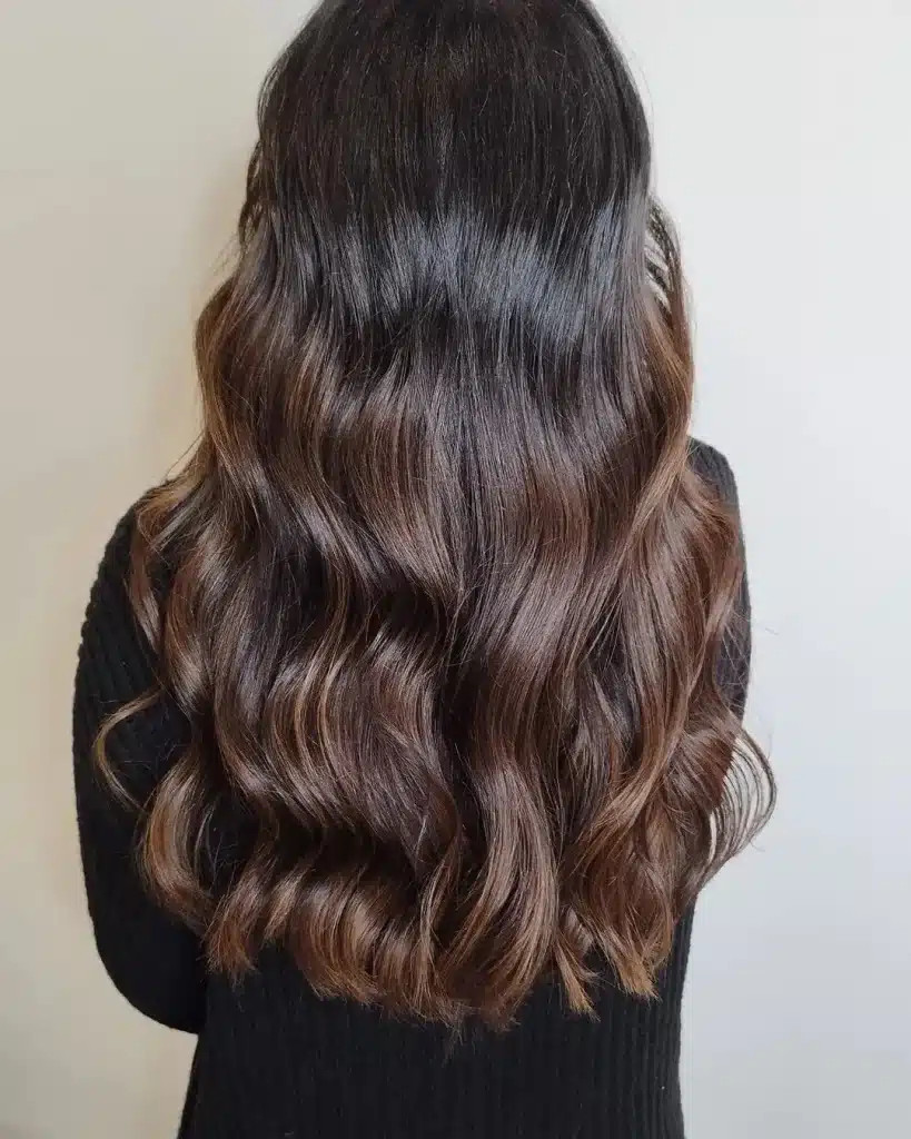 Wavy Thick Visual Idea — Caramel Brunette 2027