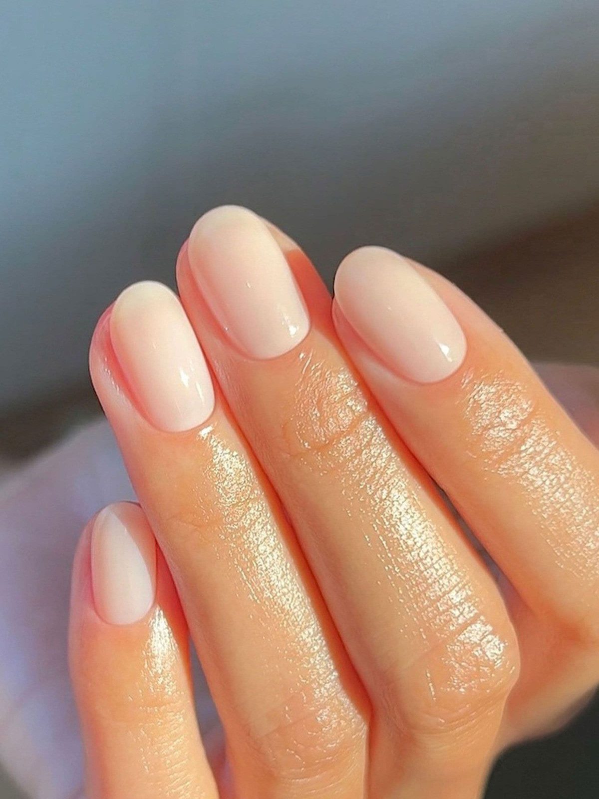 High Gloss Jelly-Like Visual Idea High Gloss Jelly-Like Visual Idea — Nude Wedding Nails 2027