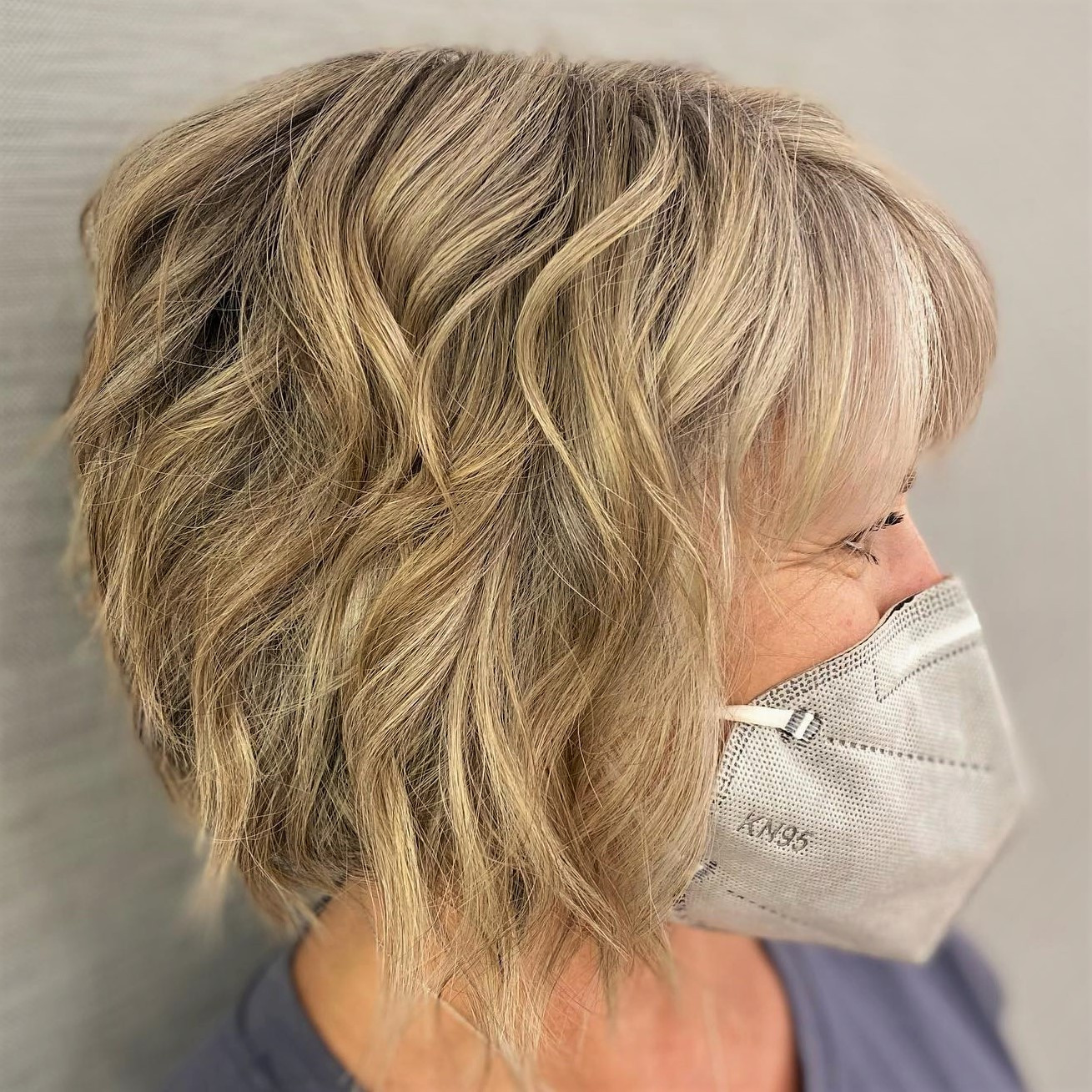 Textured Ash Blonde Bob With Wispy Bangs Textured Ash Blonde Bob With Wispy Bangs — Hairstyles 2027 for Women Over 60