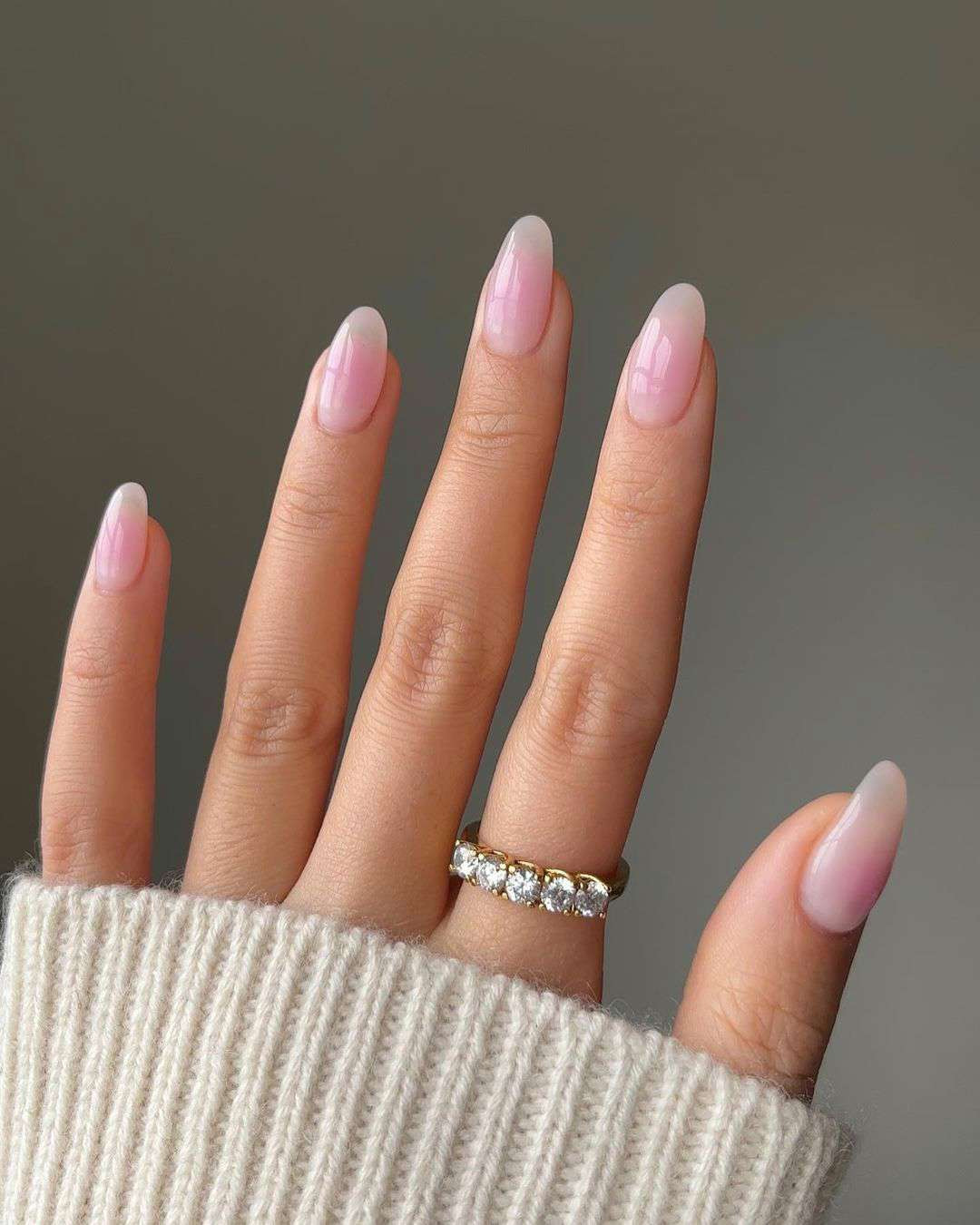 Gradient On Tips Visual Idea Gradient On Tips Visual Idea — Nude Nails 2027