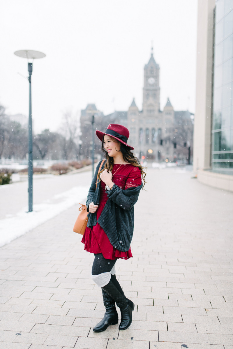 Black Knee-High Boots Outfit Idea Black Knee-High Boots Outfit Idea — Free People Outfits 2027