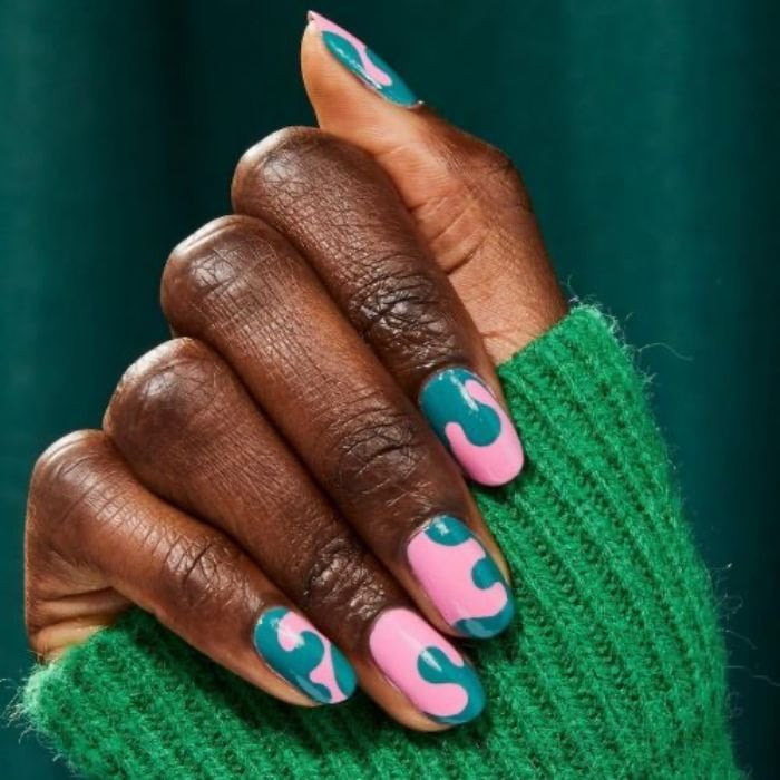 Abstract Organic Shapes Visual Idea — Nail Designs 2027