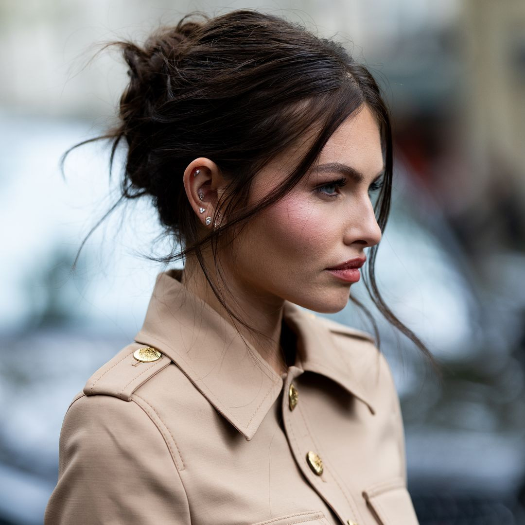Collarbone Length Messy Bun With Wispy Bangs — Easy Updos 2027