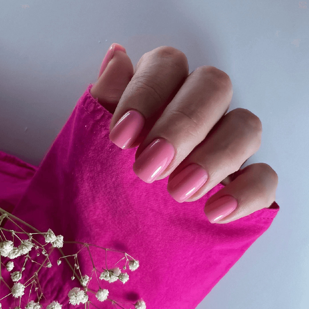 Glossy Visual Idea Glossy Visual Idea — Pink Summer Nails 2027