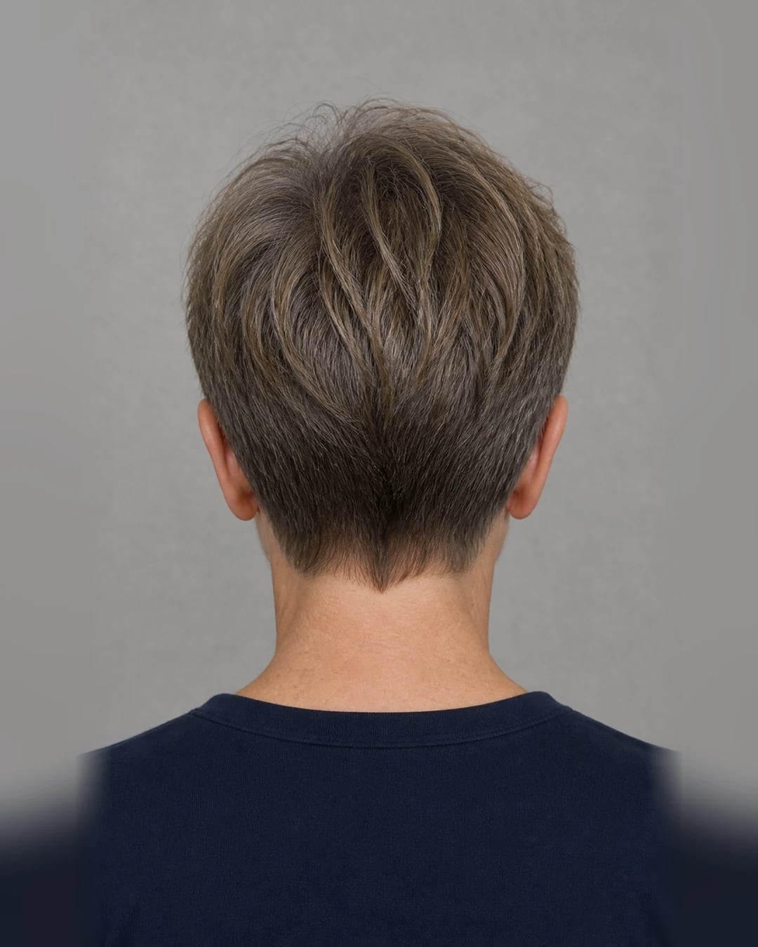 Textured Silver Pixie With Honey Highlights Textured Silver Pixie With Honey Highlights — Hairstyles 2027 for Women Over 60