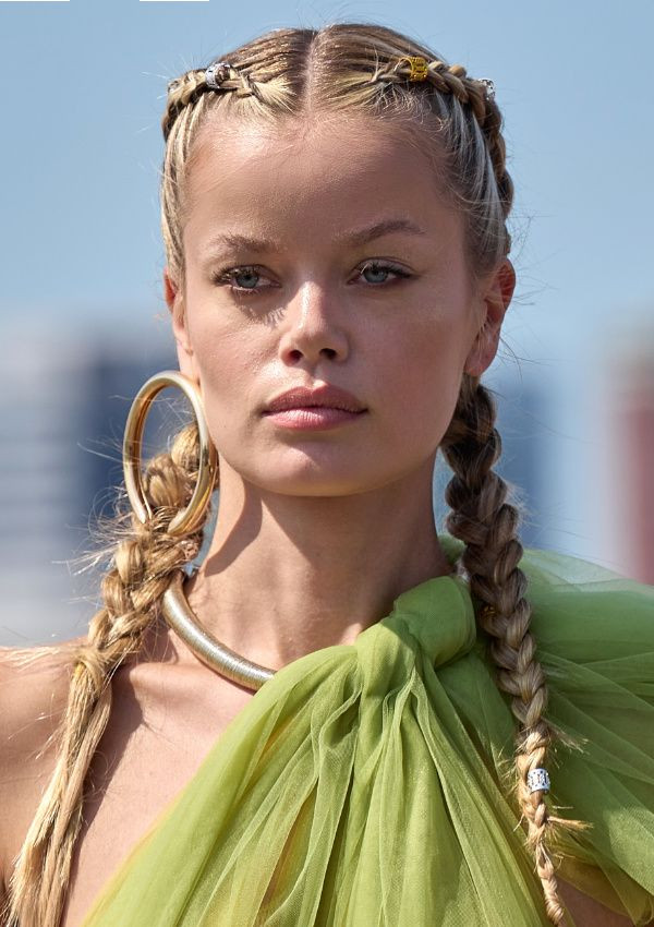 Jeweled Blonde Braids Jeweled Blonde Braids — Festival Braids 2027