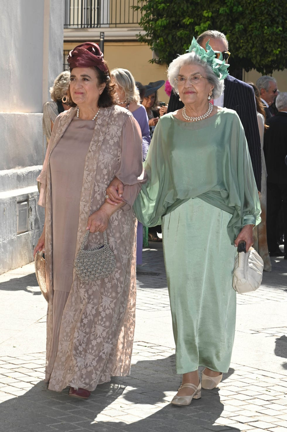 Wedding Guest Elegance: Taupe Lace and Mint Green Satin Wedding Guest Elegance: Taupe Lace and Mint Green Satin — Mothers Day Outfits 2027