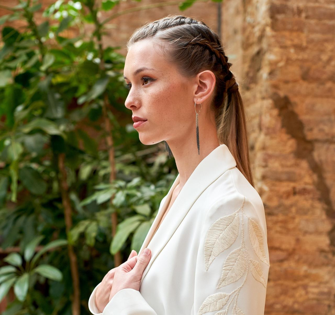 French Braid Transitioning to Ponytail French Braid Transitioning to Ponytail — French Braid 2027
