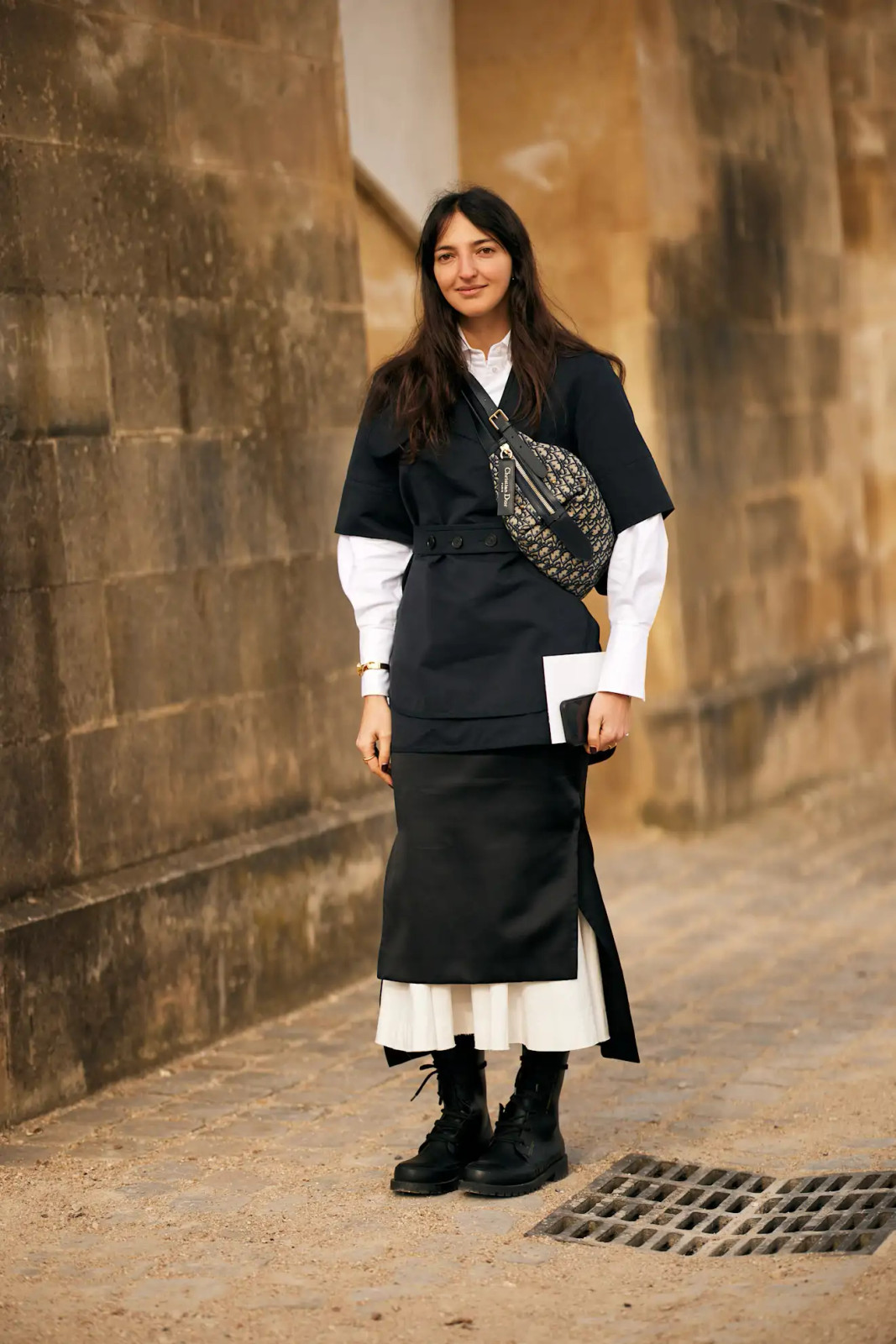 Layered Skirts and Oversized Overshirt with Combat Boots Layered Skirts and Oversized Overshirt with Combat Boots — Combat Boots Outfits 2027