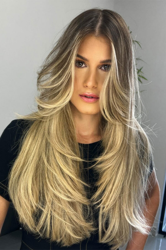 Blonde With Highlights Visual Idea Blonde With Highlights Visual Idea — Straight Hair Hairstyles 2027