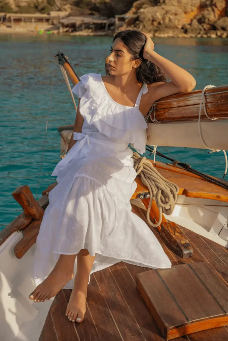 Embroidered Eyelet Jumpsuit for Breezy Lakeside Charm — Lake Outfits 2027