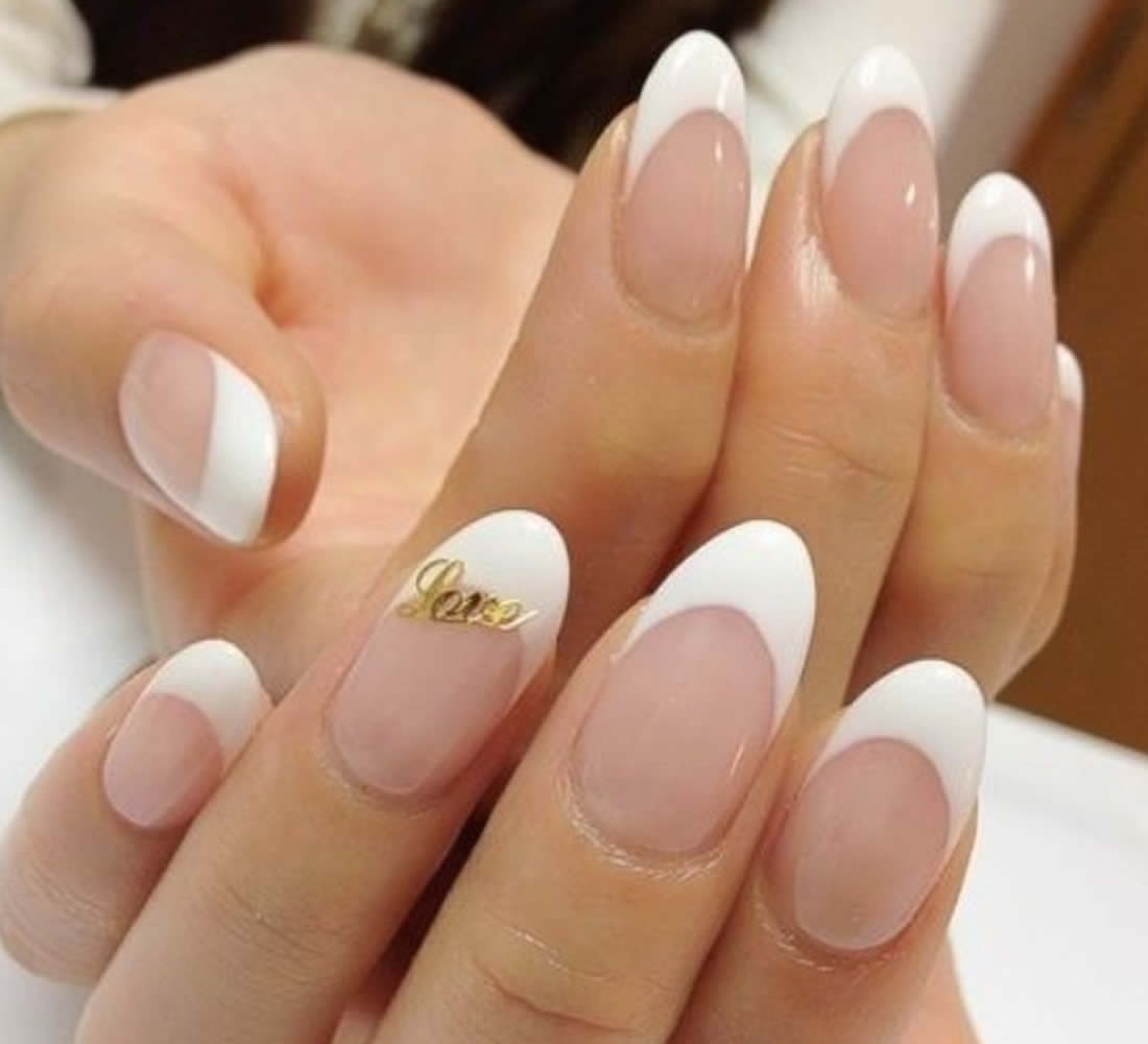 White French Tips Visual Idea — Wedding French Tip Nails 2027