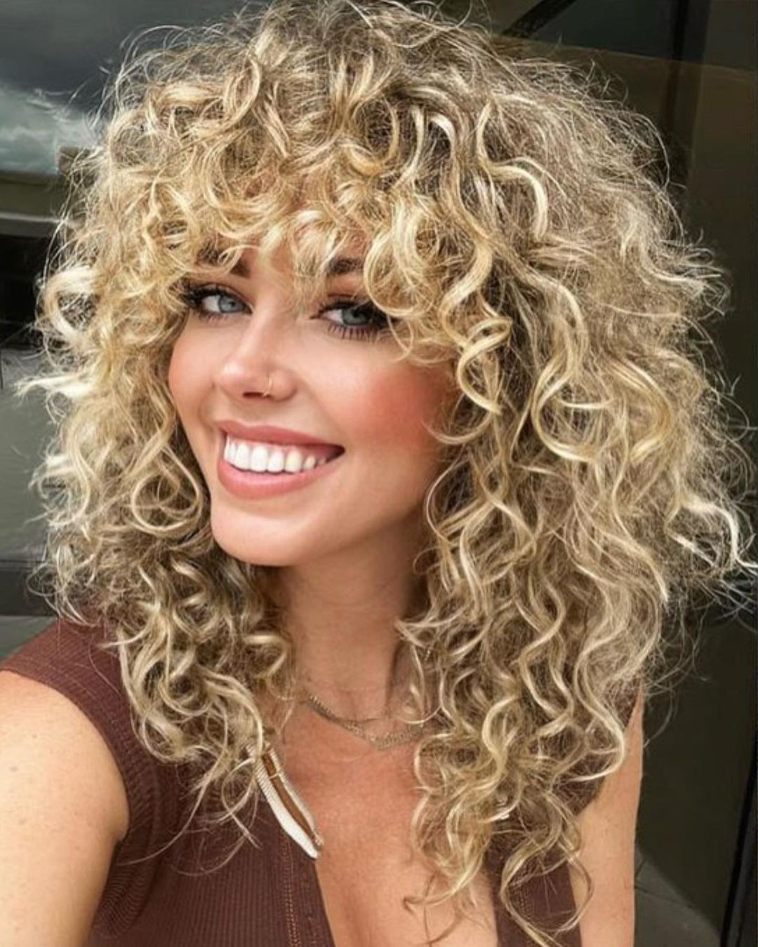 Blonde With Lighter Blonde Highlights Visual Idea Blonde With Lighter Blonde Highlights Visual Idea — Curly Wolf Cut 2027