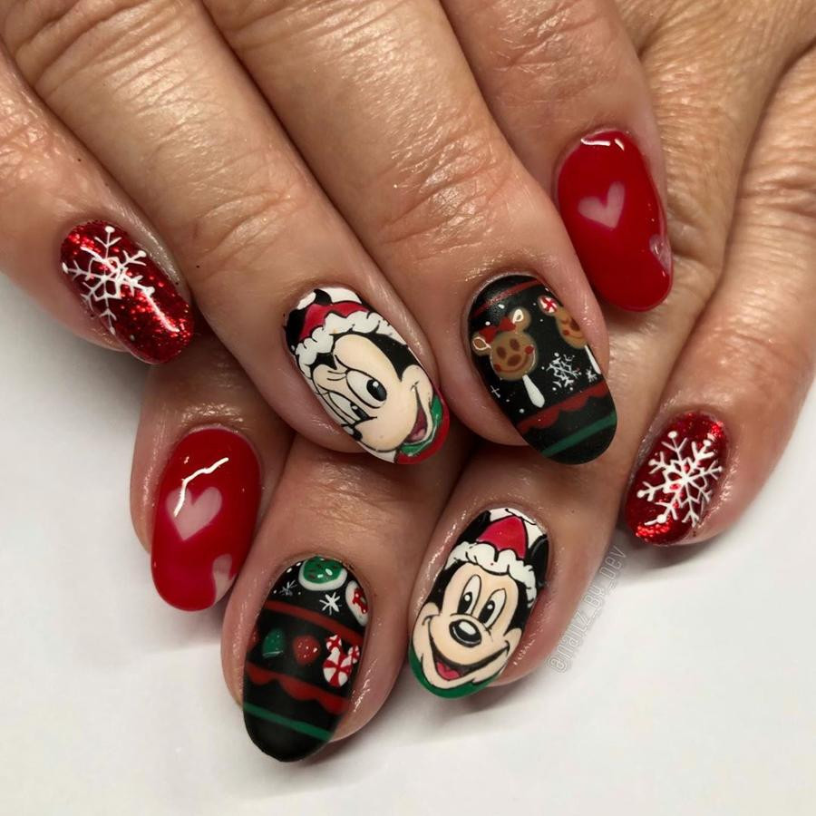 Christmas Winter Visual Idea Christmas Winter Visual Idea — Disney Nails 2027