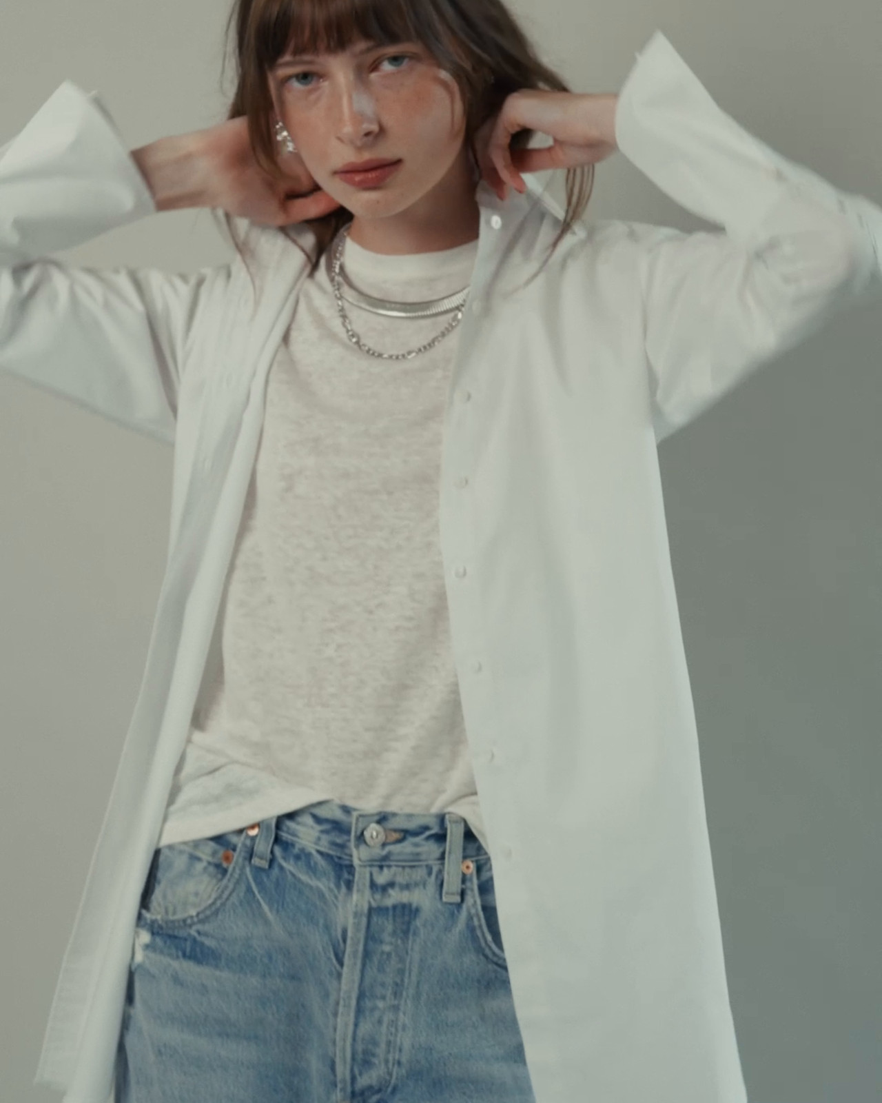 Embellished Halter Top and Distressed Jeans: Y2K Casual Event Embellished Halter Top and Distressed Jeans: Y2K Casual Event — 2000s Outfits 2027