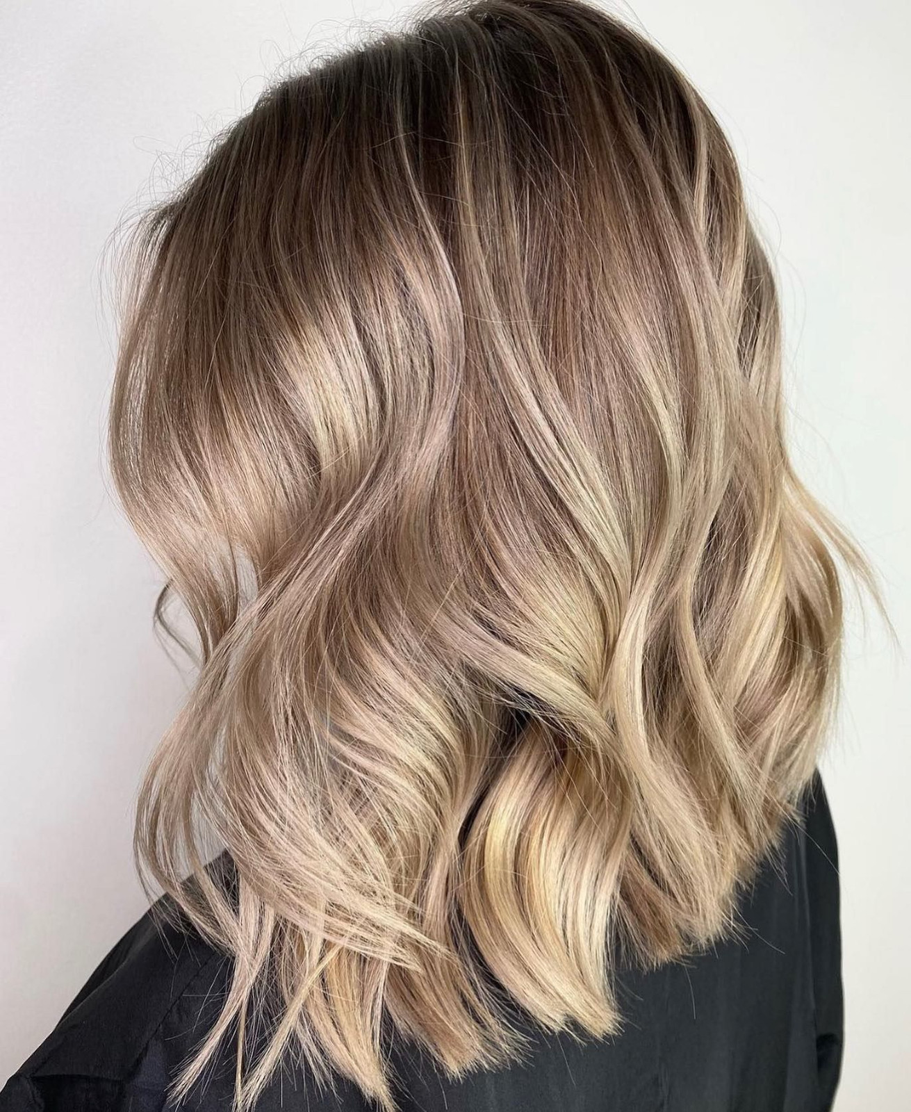 Beige Blonde With Root Shadow Visual Idea — Beige Blonde Hair 2027