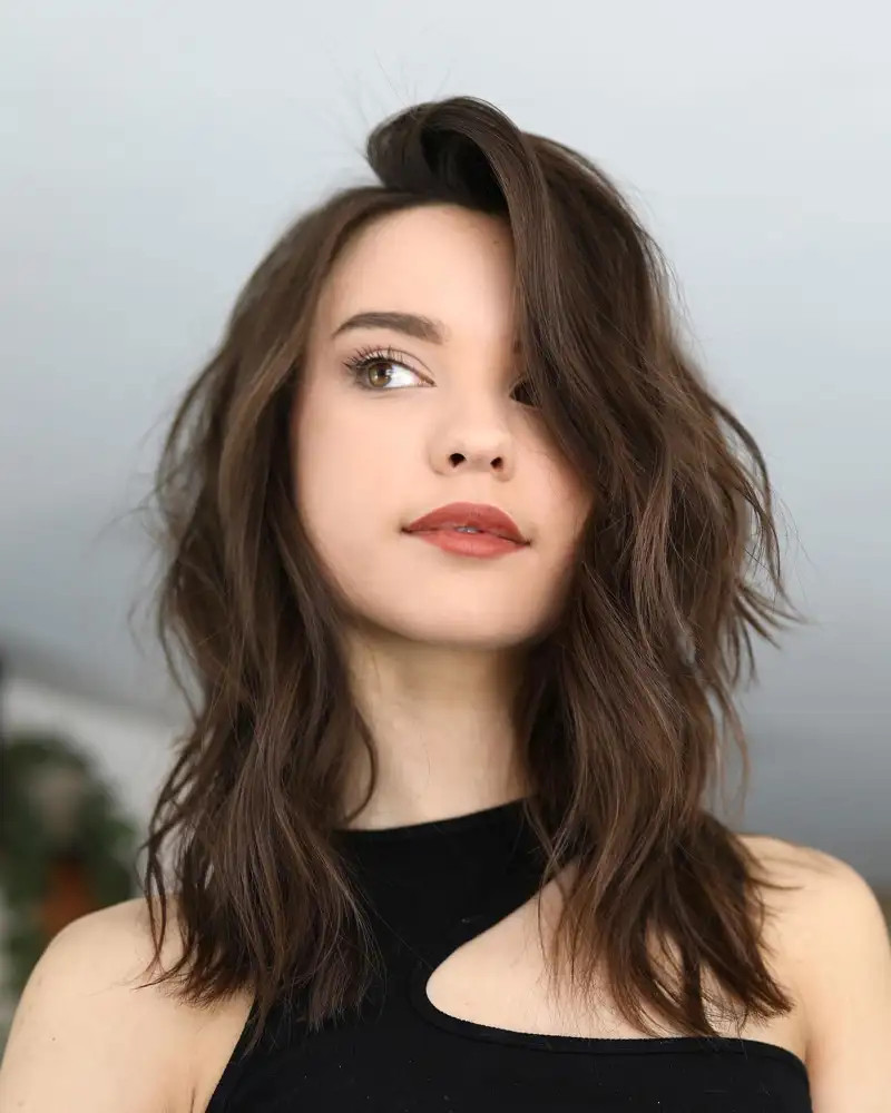 Dark Brown With Subtle Highlights Visual Idea — Hairstyles 2027 for Thin Hair