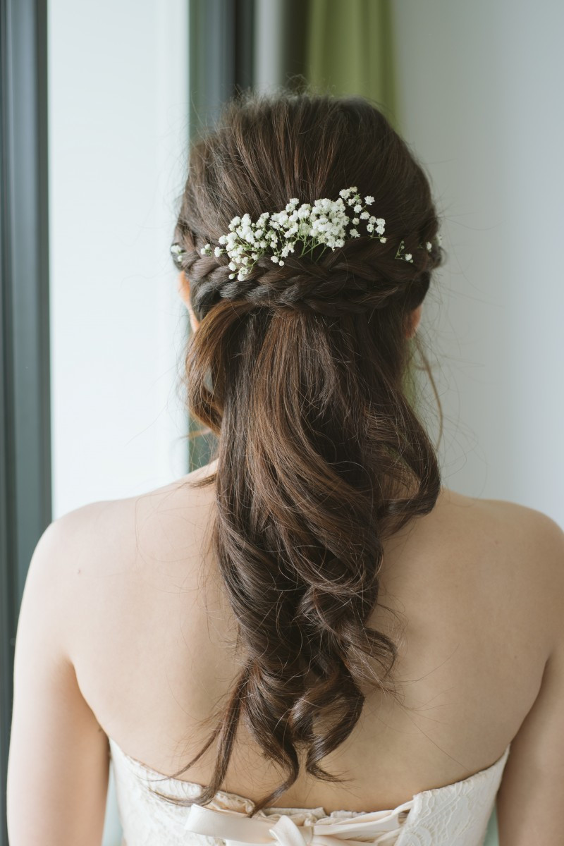 Dark Brown With Lighter Ends Visual Idea — Spring Wedding Hair 2027