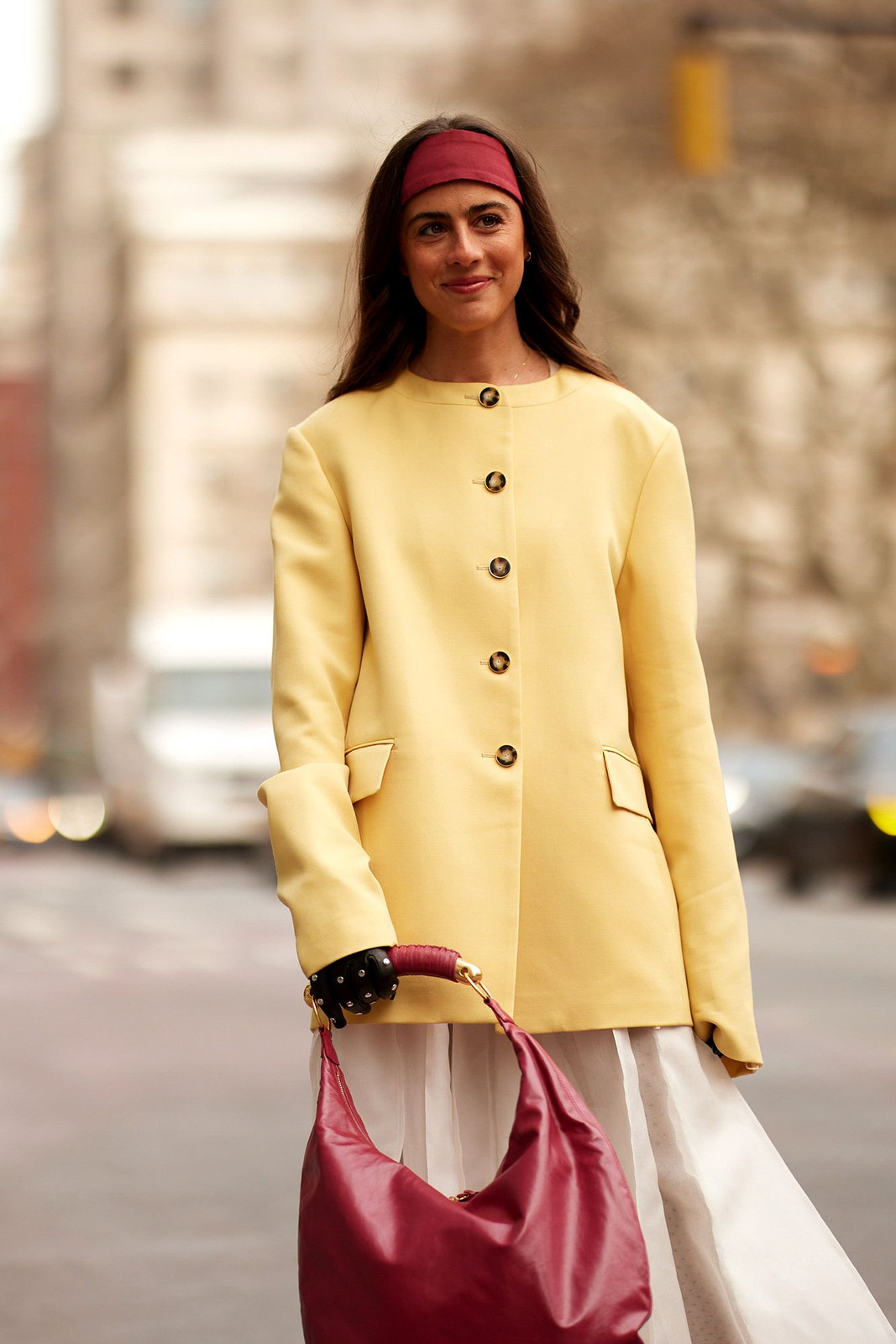 Bright Yellow Jacket and Sheer Skirt for a Vibrant Spring Outfit Bright Yellow Jacket and Sheer Skirt for a Vibrant Spring Outfit — Spring Casual Outfits 2027