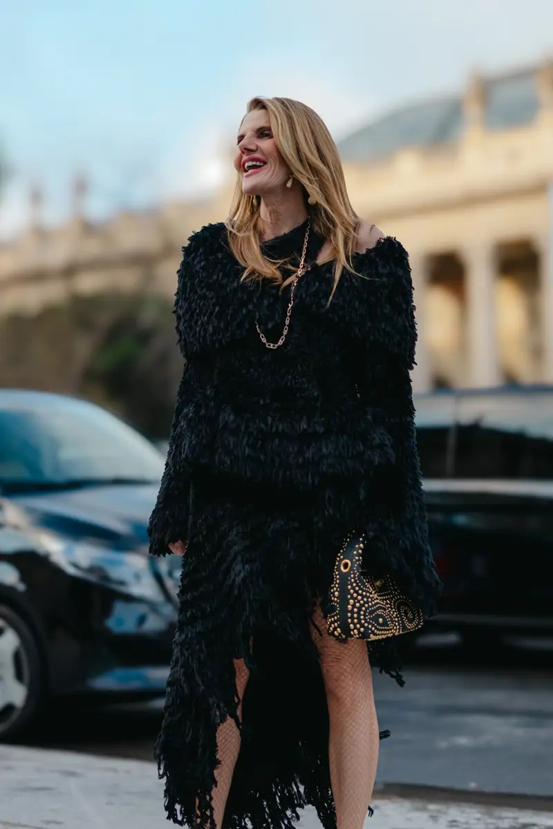 Silhouette: Asymmetrical Fringe for a Birthday Party Silhouette: Asymmetrical Fringe for a Birthday Party — 50th Birthday Outfits 2027