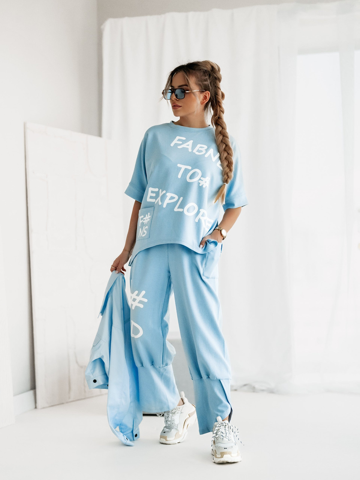 Chunky Sneakers Outfit Idea Chunky Sneakers Outfit Idea — Baby Blue Outfits 2027
