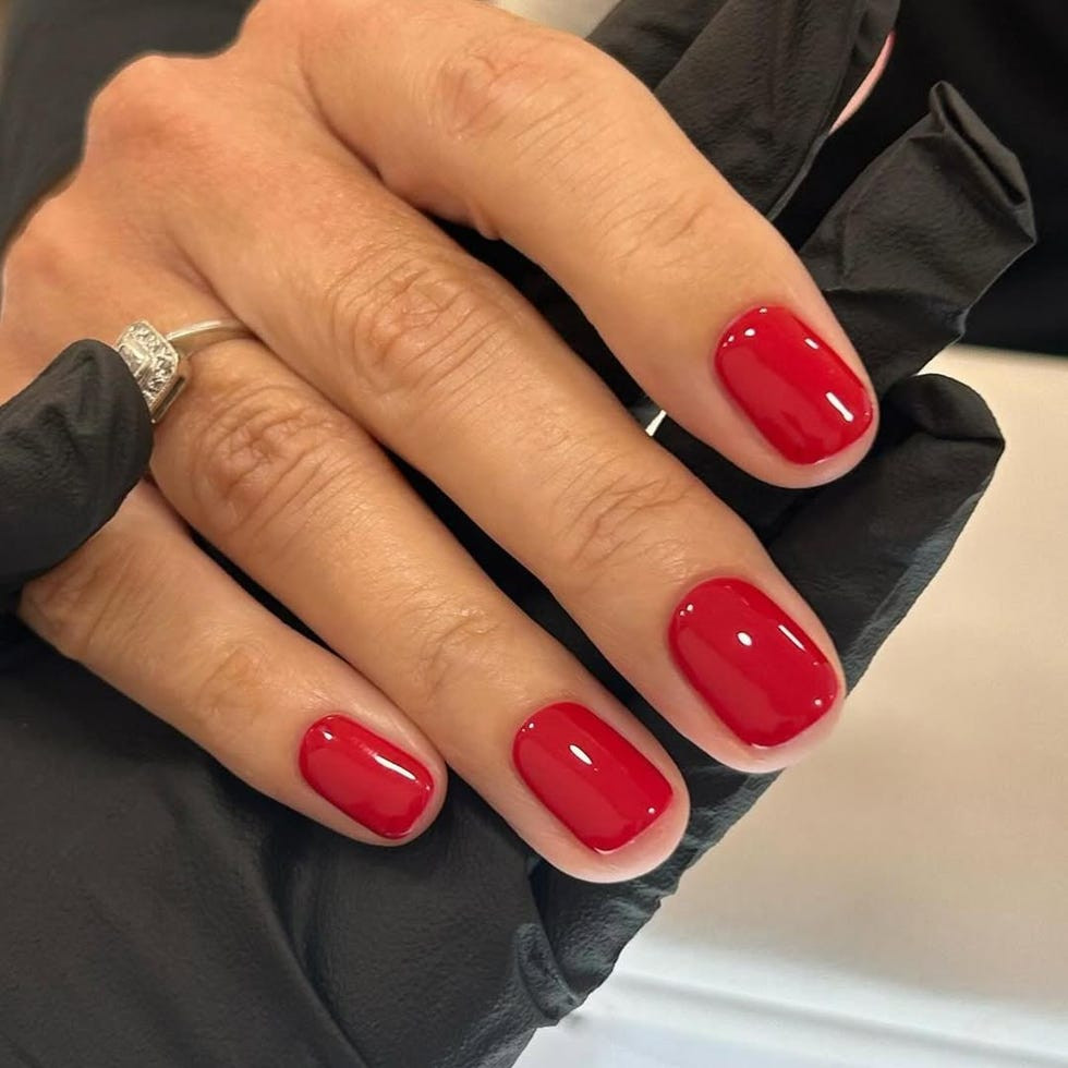 None Visual Idea None Visual Idea — Winter Red Nails 2027