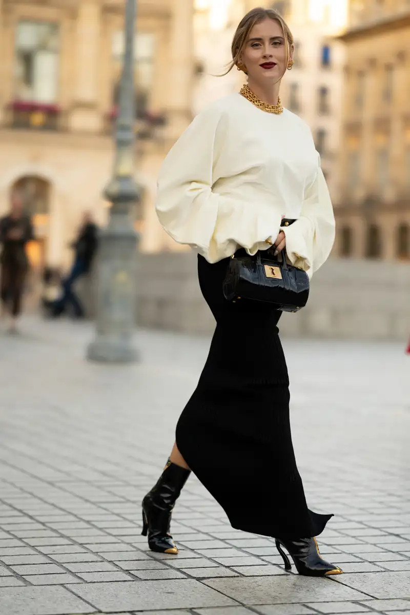 Oversized Cream Top Outfit Idea Oversized Cream Top Outfit Idea — Slip Skirts 2027