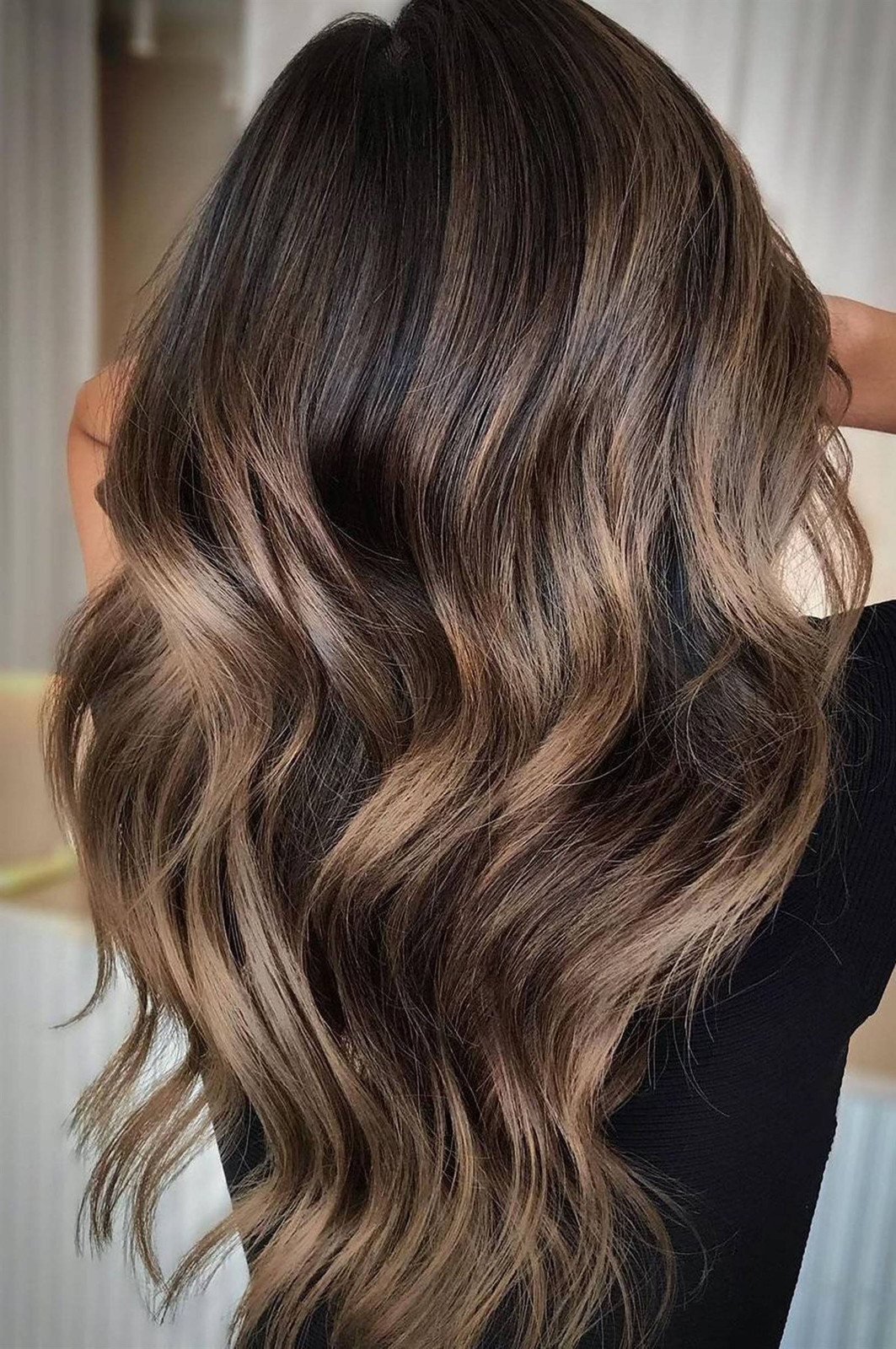 Balayage Blend on Dark Brown — Hair Color Ideas 2027 for Dark Hair