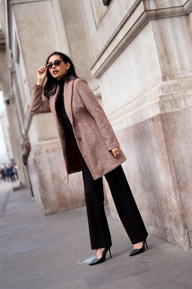 Turtleneck Coat Outfit Idea — Winter Everyday Outfits 2027