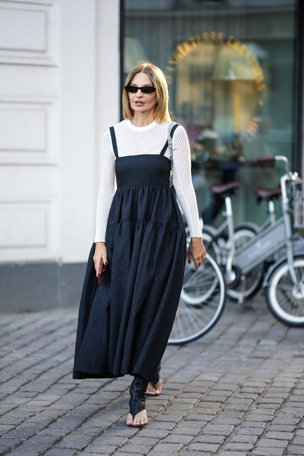 Textured Tiered Maxi: Black Dress for Daytime Outings Textured Tiered Maxi: Black Dress for Daytime Outings — Mothers Day Outfits 2027
