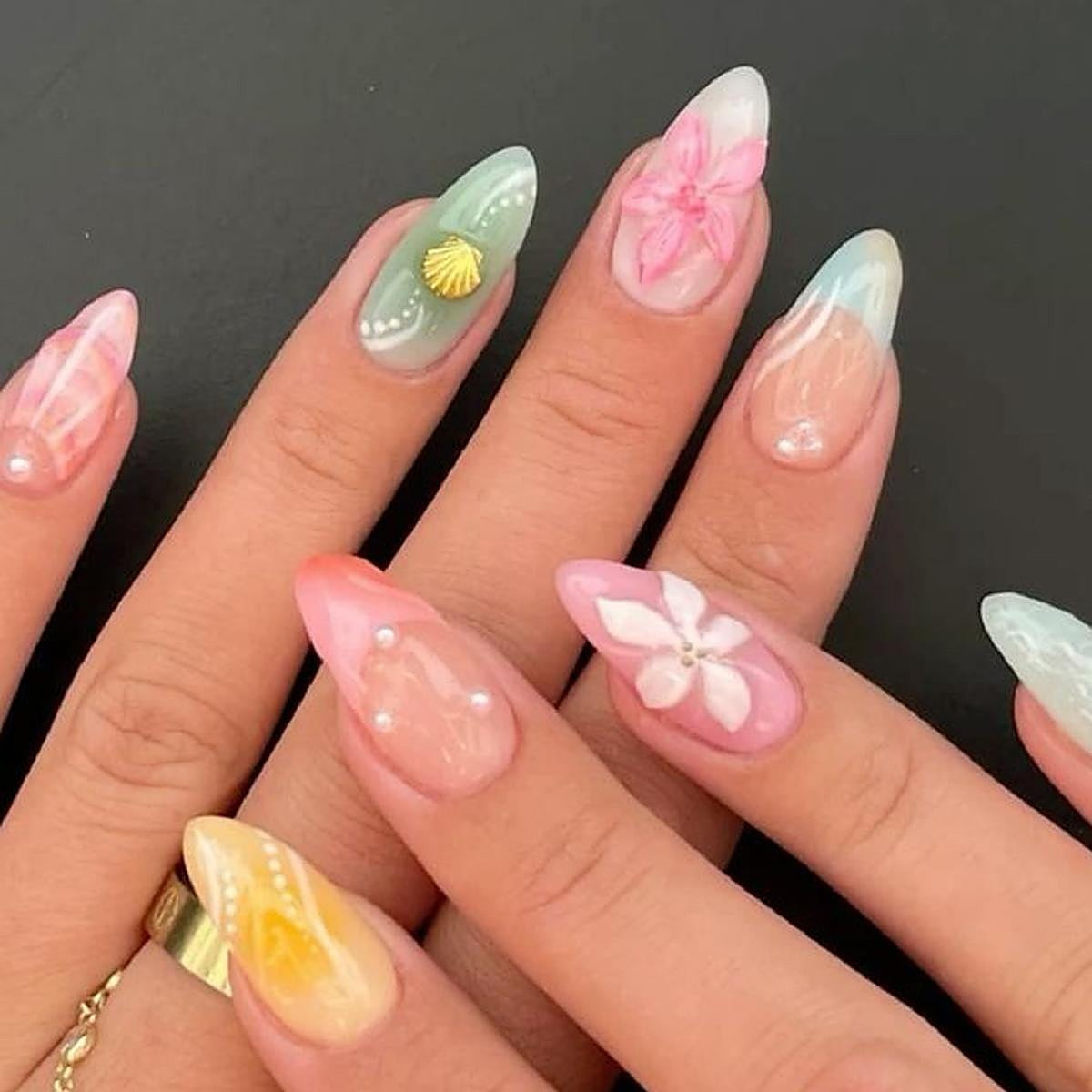 High Gloss Visual Idea High Gloss Visual Idea — Bright Summer Nails 2027