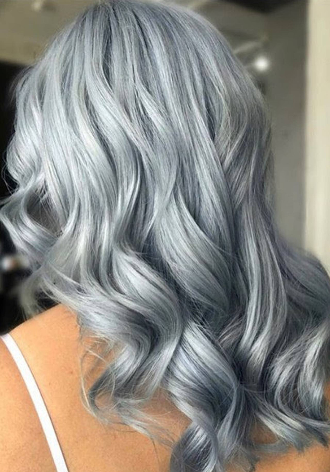 Titanium Grey Visual Idea — Gray Hair Color 2027