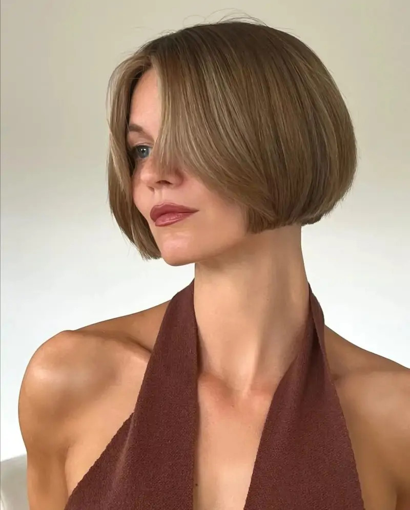 Rounded Ash Blonde Bob Rounded Ash Blonde Bob — Chin Length Bob 2027