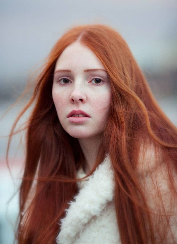 Wavy Medium Thickness Visual Idea Wavy Medium Thickness Visual Idea — Natural Red Hair 2027
