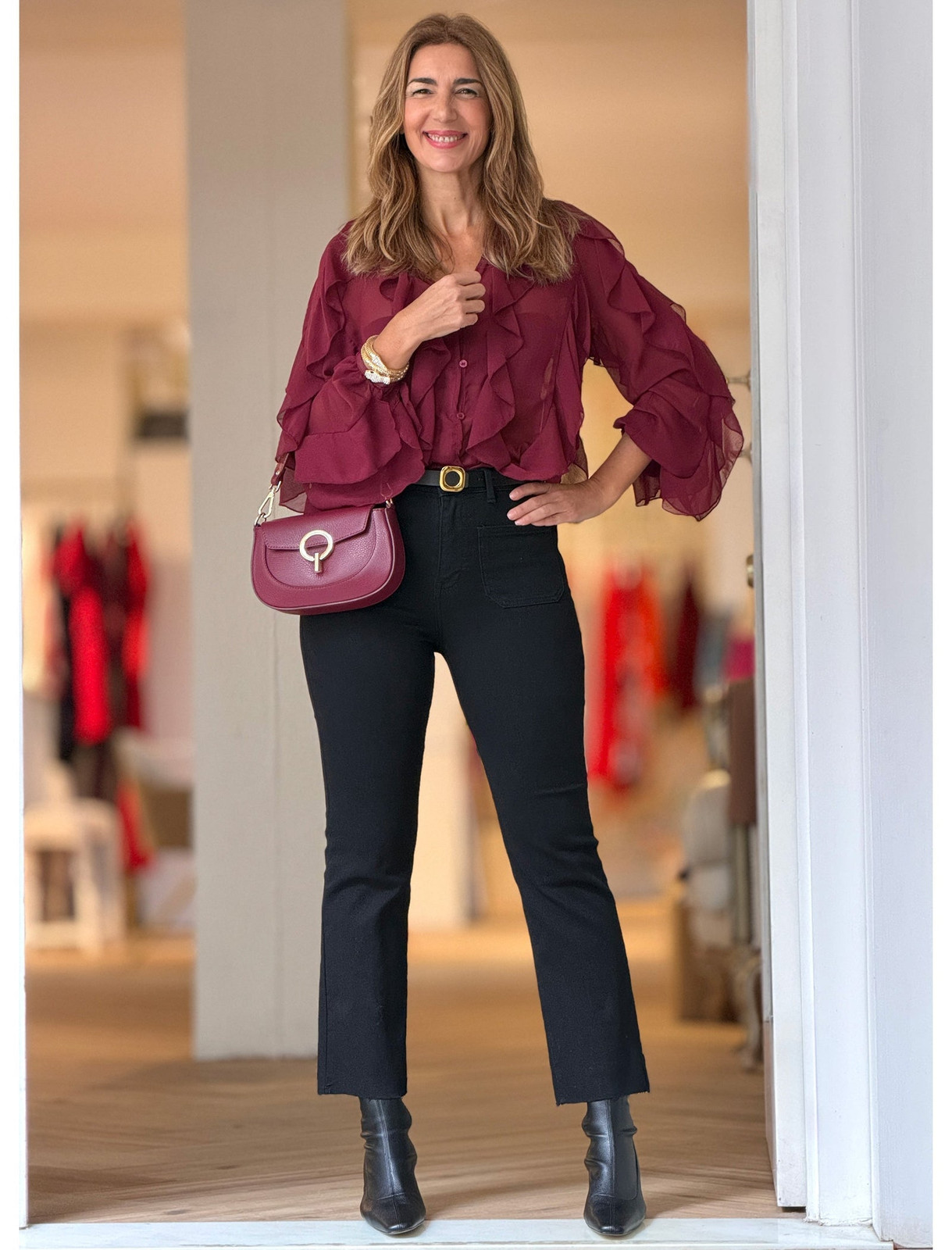 Evening Out Outfit Idea Evening Out Outfit Idea — New Years Eve Outfits 2027 with Pants
