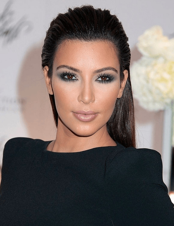 Mid-Back Fine Dark Brown Wet Look — Rainy Day Hairstyles 2027