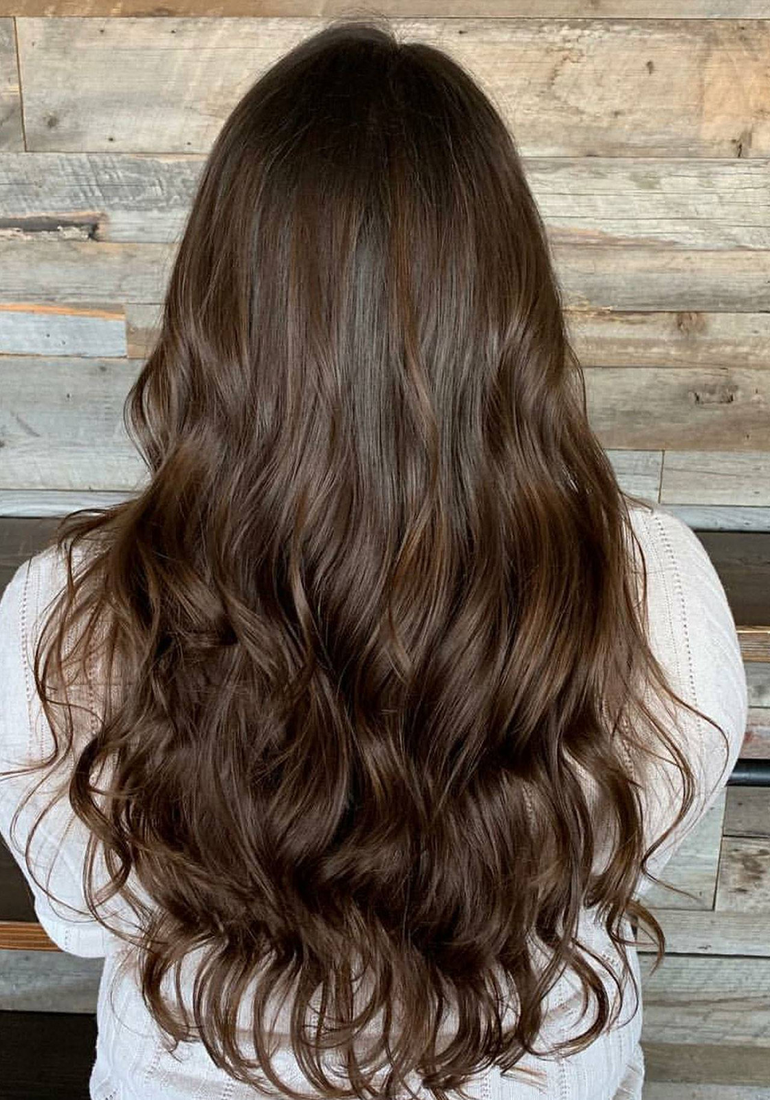 Dark Brown with Lighter Brown Highlights — Hair Color Ideas 2027 for Dark Hair