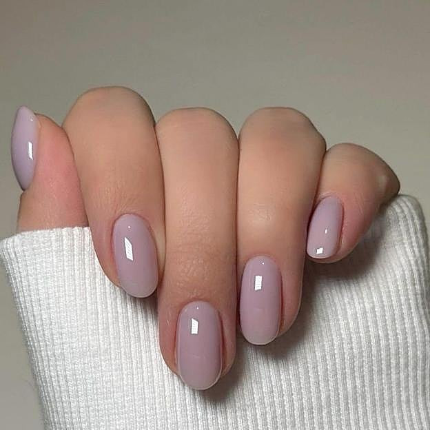 Muted Dusty Lavender Visual Idea Muted Dusty Lavender Visual Idea — Winter Nails 2027