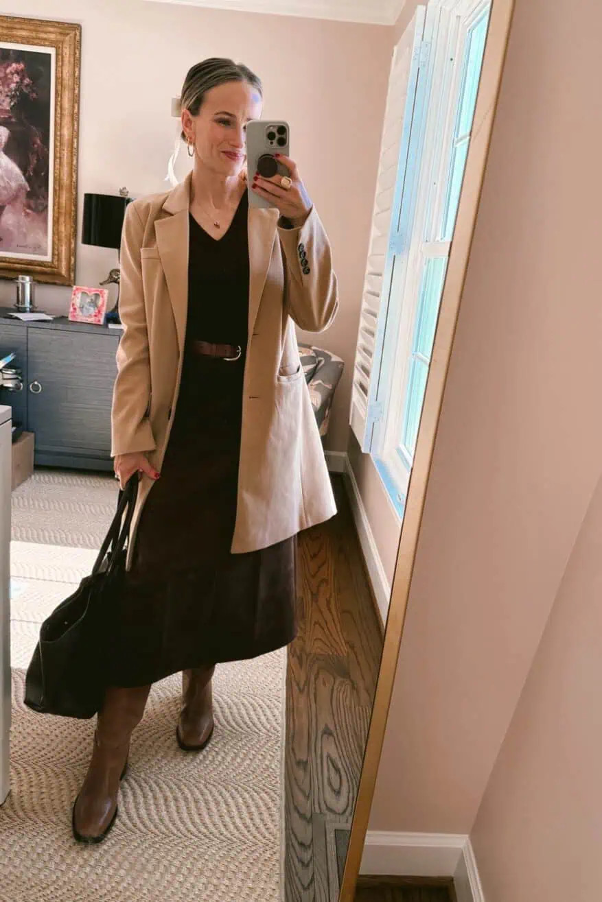 Burgundy Sneakers Outfit Idea — Winter Everyday Outfits 2027