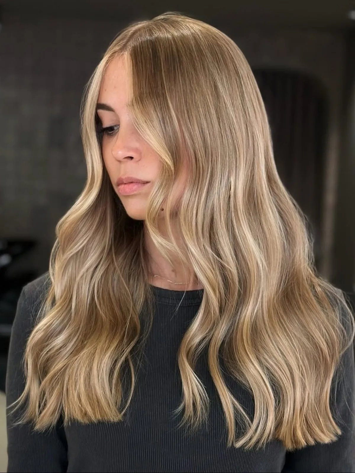 Collarbone Ombre With Curtain Fringe — Blonde Ombre Hair 2027