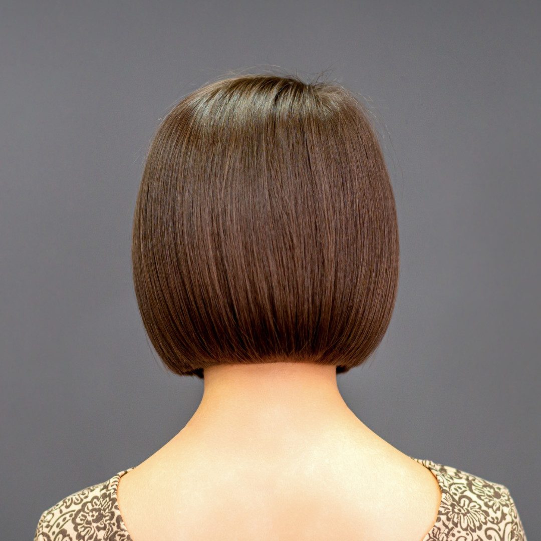 Blunt Collarbone Bob Back View Blunt Collarbone Bob Back View — Brown Bob 2027