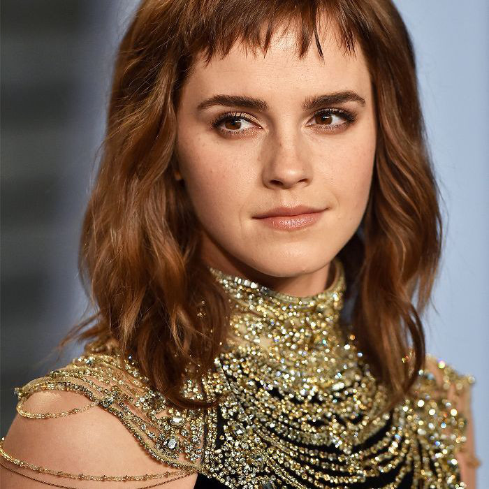 Chin Length Brown Bob With Air Dried Micro Bangs Chin Length Brown Bob With Air Dried Micro Bangs — Baby Bangs 2027